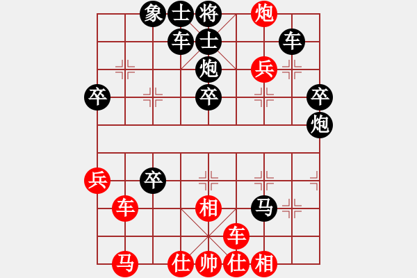 象棋棋譜圖片：津市棋王(3段)-負(fù)-金木水火土(2段) - 步數(shù)：40 