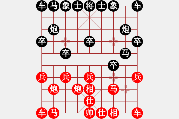 象棋棋譜圖片：2022.10.28.2y五分鐘后勝過宮炮 - 步數(shù)：10 