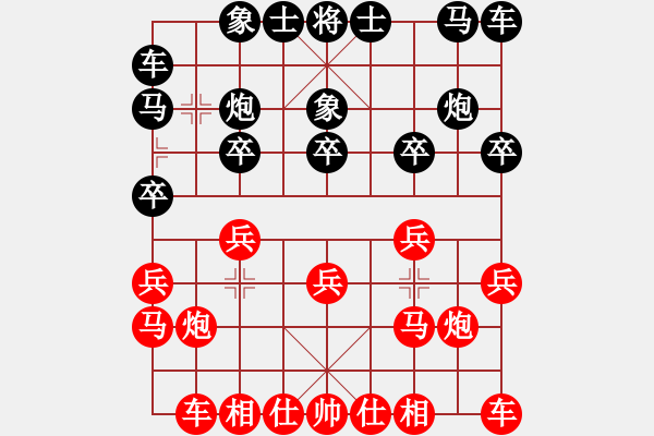 象棋棋譜圖片：決賽 山西省組興縣劉志強(qiáng)先勝古交葛永強(qiáng) - 步數(shù)：10 