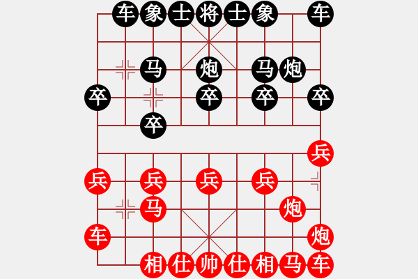 象棋棋譜圖片：東方棋鬼(7段)-勝-whuagood(6段) - 步數(shù)：10 