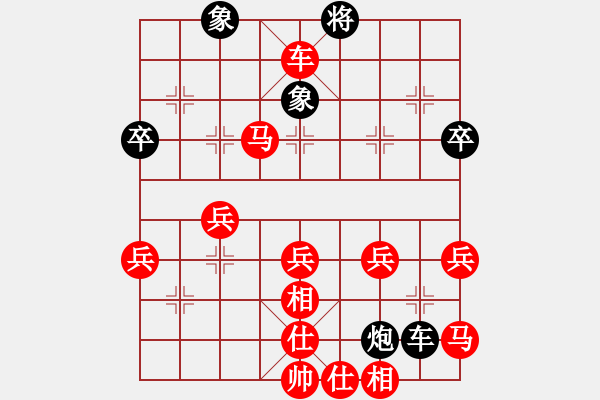 象棋棋譜圖片：醉棋渡河[紅] -VS- 無極虎佛[黑] - 步數(shù)：60 