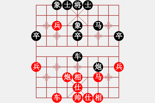 象棋棋譜圖片：崇明天使(4段)-勝-ccfoo(4段) - 步數(shù)：40 