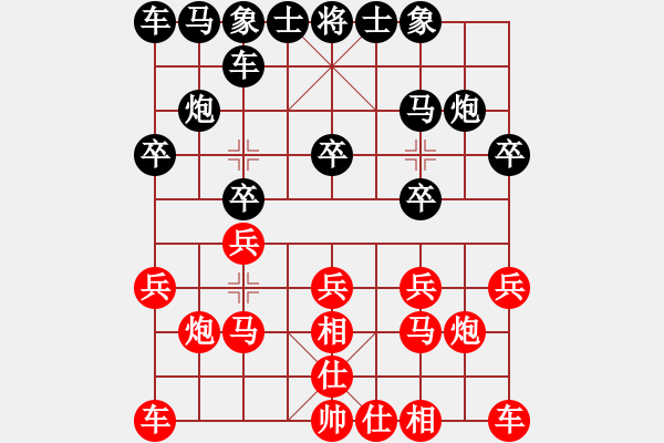 象棋棋譜圖片：2021.9.21.2中級場后勝起馬局 - 步數(shù)：10 