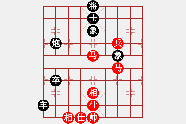 象棋棋譜圖片：綠林棋手(6級)-負-象棋好奇者(3級) - 步數(shù)：100 