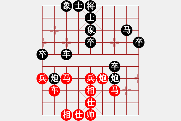 象棋棋譜圖片：男子組第六輪長(zhǎng)壽區(qū)李紅林先負(fù)萬(wàn)盛區(qū)羅小韜 - 步數(shù)：50 