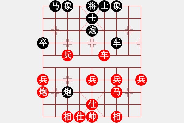 象棋棋譜圖片：綏化修祥林(3段)-負(fù)-鬼眼魔刀(1段) - 步數(shù)：40 