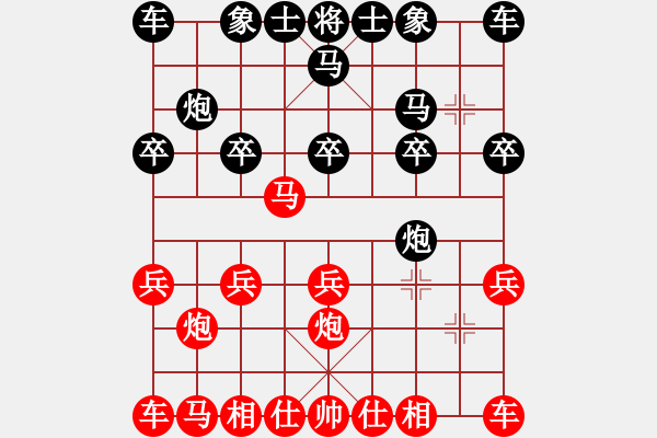 象棋棋譜圖片：劉莉 -紅先勝- 飛天 - 步數(shù)：10 