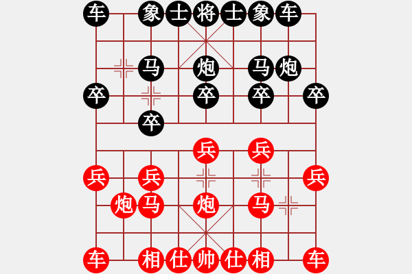 象棋棋譜圖片：冰點(diǎn)[紅] -VS- 負(fù)分太后 魚[黑](14) - 步數(shù)：10 