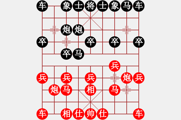 象棋棋譜圖片：aqaqaqaq(5段)-勝-水弱石出(3段) - 步數(shù)：10 