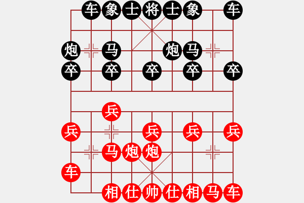 象棋棋譜圖片：850969(草民) 負(fù) 3083232(都尉) - 步數(shù)：10 