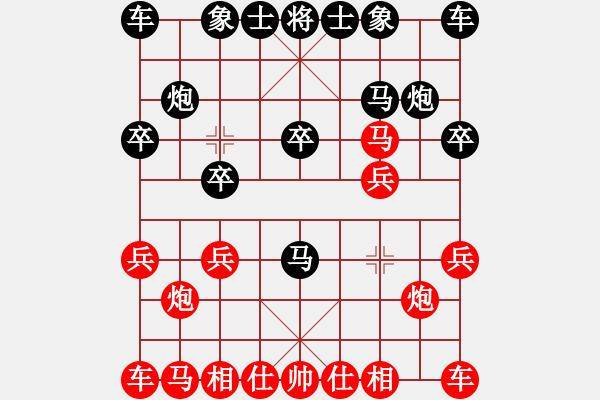 象棋棋譜圖片：長虹[940248445] -VS- 我愛我家[545392734] - 步數(shù)：10 