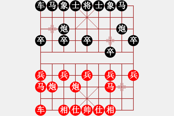 象棋棋譜圖片：溫州電腦棋(7段)-勝-寒瘋子(5段) - 步數(shù)：10 