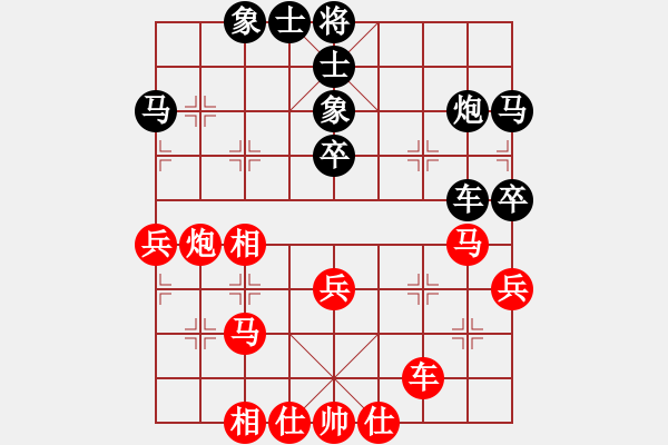 象棋棋譜圖片：品棋萬(wàn)分(9段)-和-別亦難(人王) - 步數(shù)：60 