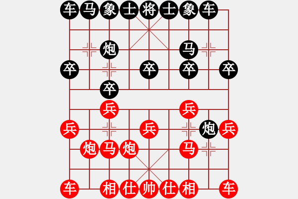 象棋棋譜圖片：我為你報(bào)仇(1段)-負(fù)-錦州楊春林(3段) - 步數(shù)：10 