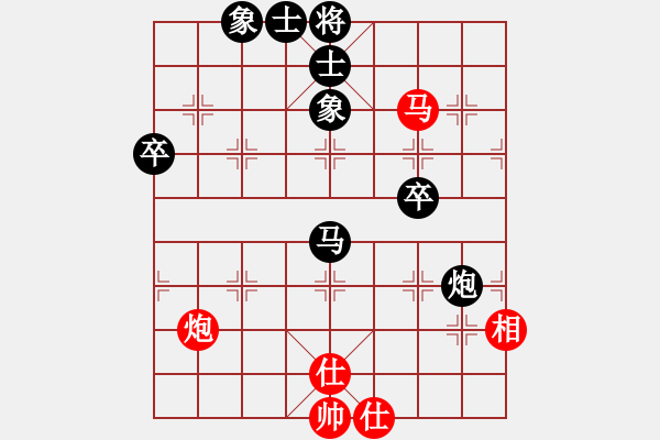 象棋棋譜圖片：我為你報(bào)仇(1段)-負(fù)-錦州楊春林(3段) - 步數(shù)：80 