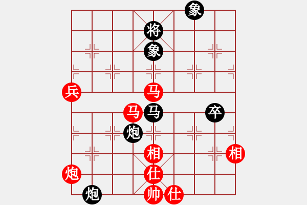 象棋棋谱图片：王瑞祥 先胜 李少庚 - 步数：100 