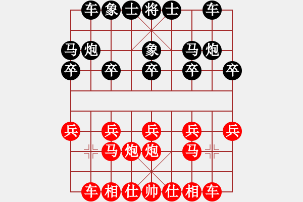 象棋棋譜圖片：(開局的出進攻子基本要領(lǐng)).PGN - 步數(shù)：11 