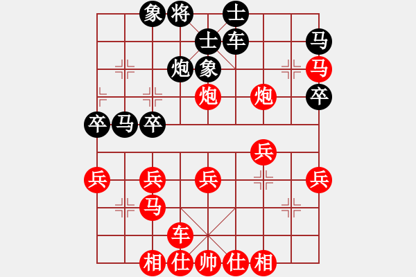 象棋棋譜圖片：昆侖 VS 劉房名 - 步數(shù)：33 