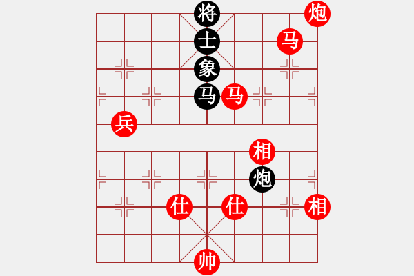 象棋棋譜圖片：棋局-2a3 an C - 步數(shù)：100 