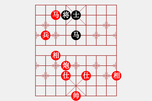 象棋棋譜圖片：棋局-2a3 an C - 步數(shù)：120 