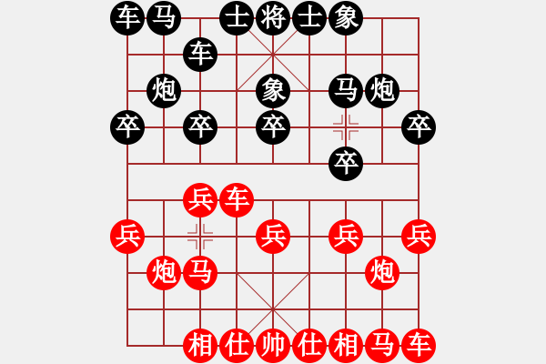 象棋棋譜圖片：象棋樂樂[502408708] -VS- 森[2265471992] - 步數(shù)：10 