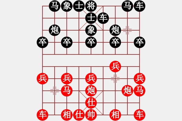 象棋棋譜圖片：xxxqrx(9星)-和-mlonkibj(9星) - 步數(shù)：10 