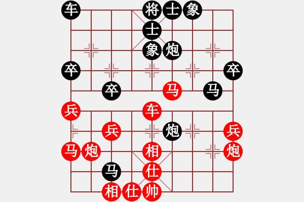 象棋棋譜圖片：拾得吾師(5段)-負(fù)-水壺(7段) - 步數(shù)：40 