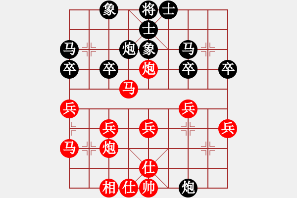 象棋棋譜圖片：風云.龍焱[760057098] 負 芳棋[893812128] - 步數(shù)：30 