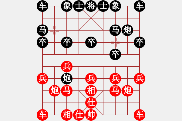 象棋棋譜圖片：攻守結(jié)合(9級(jí))-勝-shareman(1段) - 步數(shù)：10 