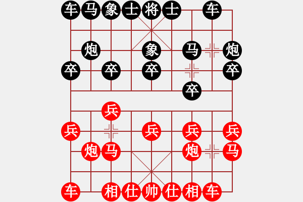 象棋棋譜圖片：仙人指路1 - 步數(shù)：10 