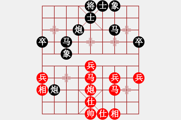 象棋棋譜圖片：林紹新（攻擂者）先負(fù)鄭世寶（先鋒） 2019.07.14 - 步數(shù)：40 