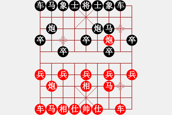 象棋棋譜圖片：R6-06 馬來西亞 曾顯威 先負 中國香港 黃學(xué)謙.XQF - 步數(shù)：10 