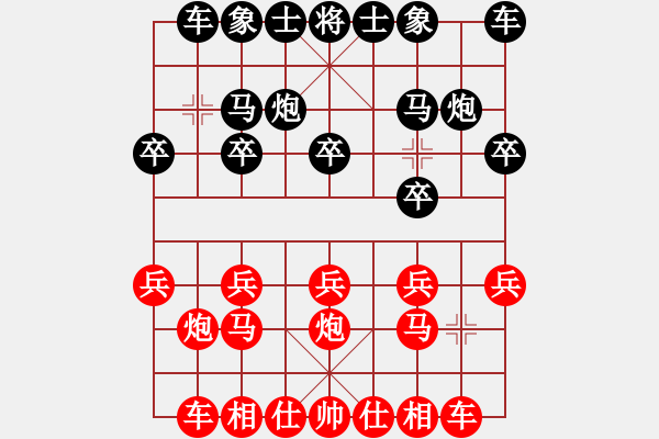 象棋棋譜圖片：賽西施[1203649557] -VS- ★棋壇尊者★[407612993] - 步數(shù)：10 