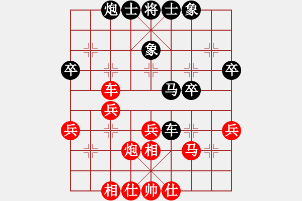 象棋棋譜圖片：動(dòng)感觸摸(2段)-勝-平陽府(1段) - 步數(shù)：40 