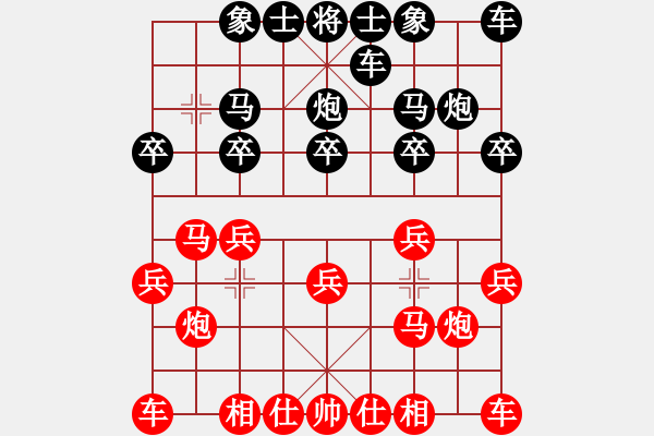 象棋棋譜圖片：一條龍[447220240] -VS- 橫才俊儒[292832991] - 步數(shù)：10 