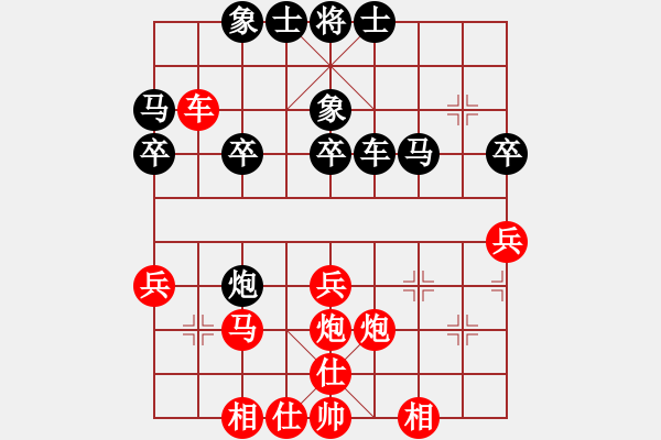 象棋棋譜圖片：eedbb(風魔)-勝-cqbbrgzna(8星) - 步數(shù)：30 