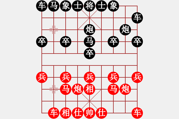 象棋棋譜圖片：dbhyi(2段)-負(fù)-豹豹豹豹豹(4段) - 步數(shù)：10 