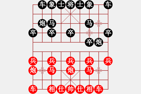 象棋棋譜圖片：拾得吾師(4段)-負-貓撲大雜燴(7段) - 步數(shù)：10 