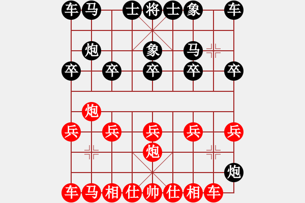 象棋棋譜圖片：棋友-魚(yú)aiq鳥(niǎo)[575644877] -VS- 棋樂(lè)無(wú)窮[762076867] - 步數(shù)：10 