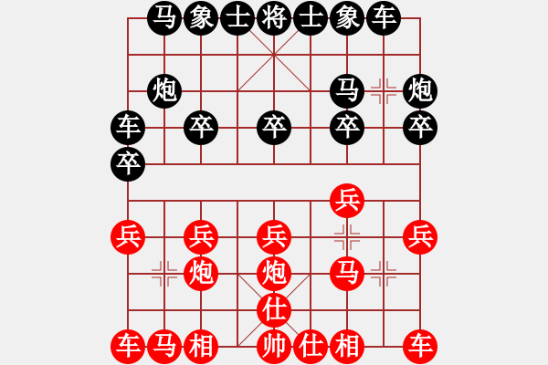 象棋棋譜圖片：恫人花晚為吾（都尉）先負(fù)于斯為盛（校尉）202405191519.pgn - 步數(shù)：10 