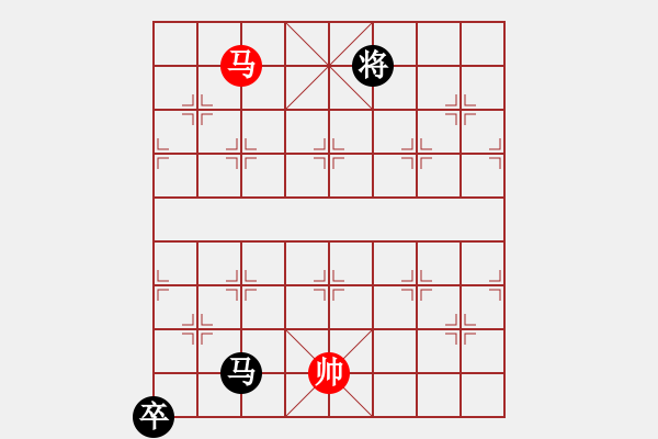 象棋棋谱图片：第27局 二将解围 - 步数：33 