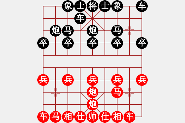 象棋棋譜圖片：猴哥【紅】飄絮＆夢(mèng)【黑】 - 步數(shù)：10 