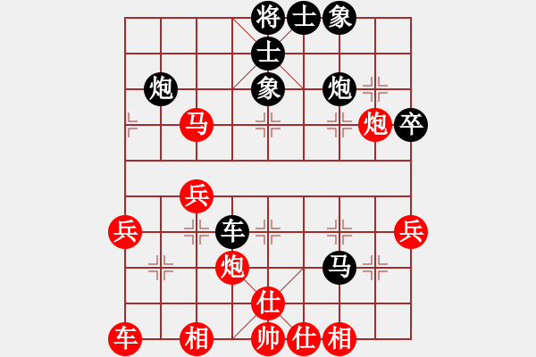 象棋棋譜圖片：zfss(1段)-勝-教父(月將) - 步數(shù)：40 