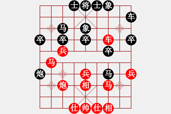 象棋棋譜圖片：道士的藝術(shù)(日帥)-和-小樹苗(9段) - 步數(shù)：30 