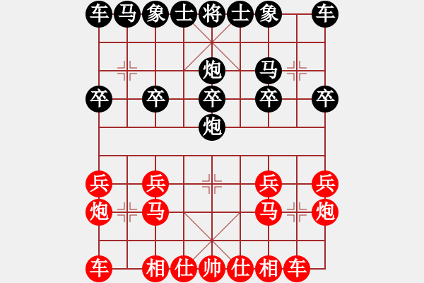 象棋棋譜圖片：殺手專殺人手-VS- ヤ恛憶ヤ - 步數(shù)：10 