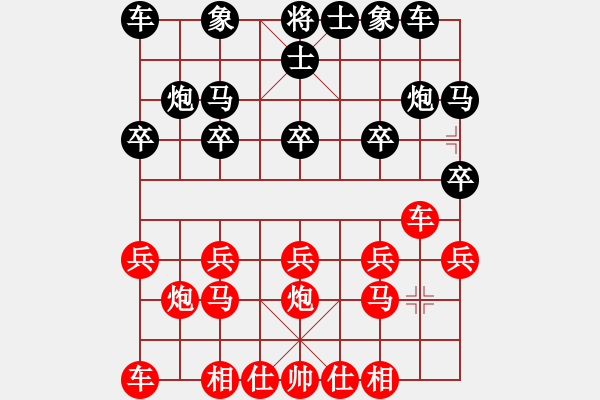 象棋棋譜圖片：阿瓜(9級)-勝-dcmm(8級) - 步數(shù)：10 