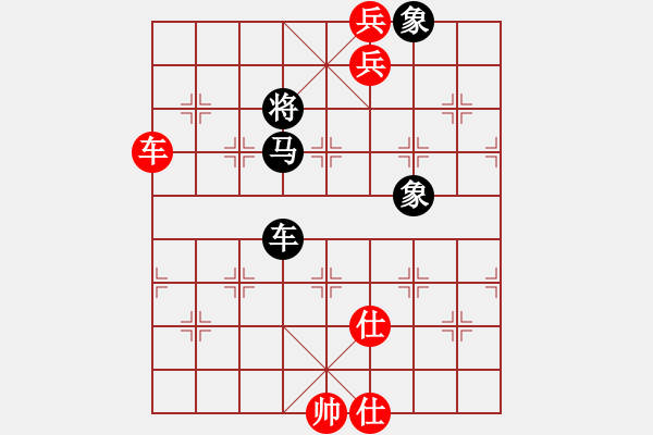 象棋棋譜圖片：車雙兵雙士巧勝車馬雙象 - 步數(shù)：0 