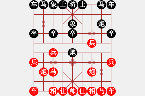 象棋棋譜圖片：daikyvuong(7段)-勝-牛到成功(5段) - 步數(shù)：10 