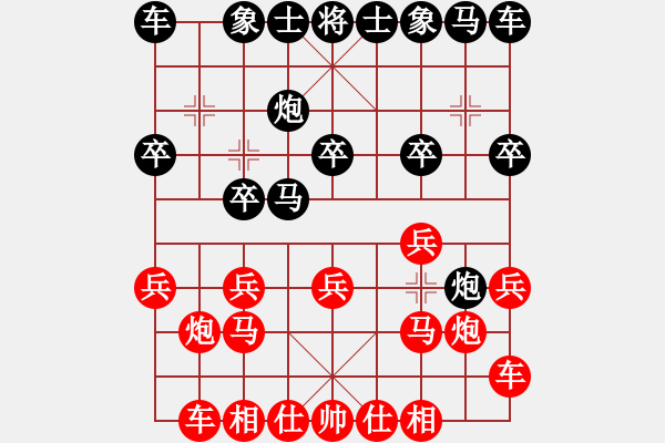 象棋棋譜圖片：分紅比例 勝 林廣 - 步數(shù)：10 