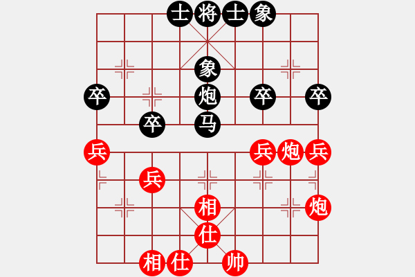 象棋棋譜圖片：E04 馬紅4車一平二 紅炮二進二 1661 錄入 和棋 我 2430 對手2450 15.9.1 - 步數(shù)：38 